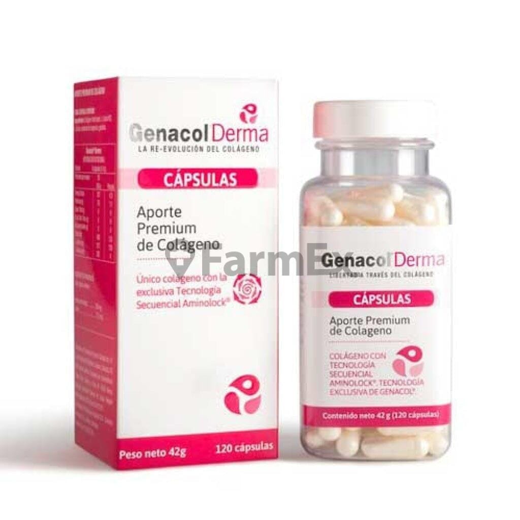 Genacol Derma "colágeno" x 120 cápsulas Farmex-MiaHealth-Persistente